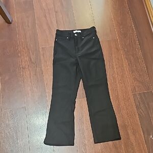 YMI kick flare black pants small
